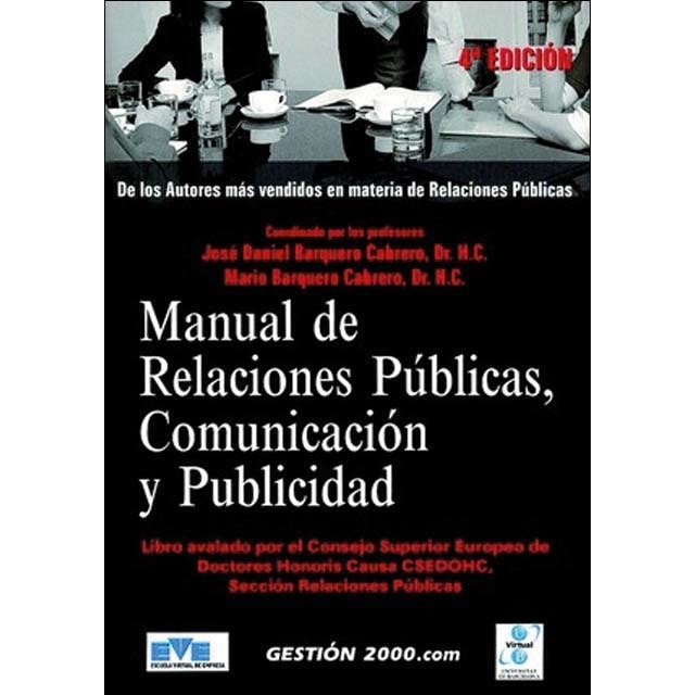 Imagem 0 de Manual de Relaciones Públicas, Comunicación y Publicidad (Capa mole com abas)