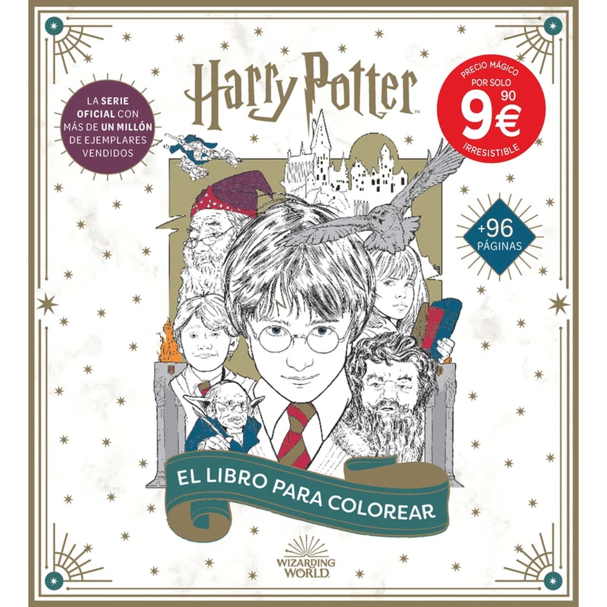 Harry Potter: El libro oficial para colorear (Capa mole) 1