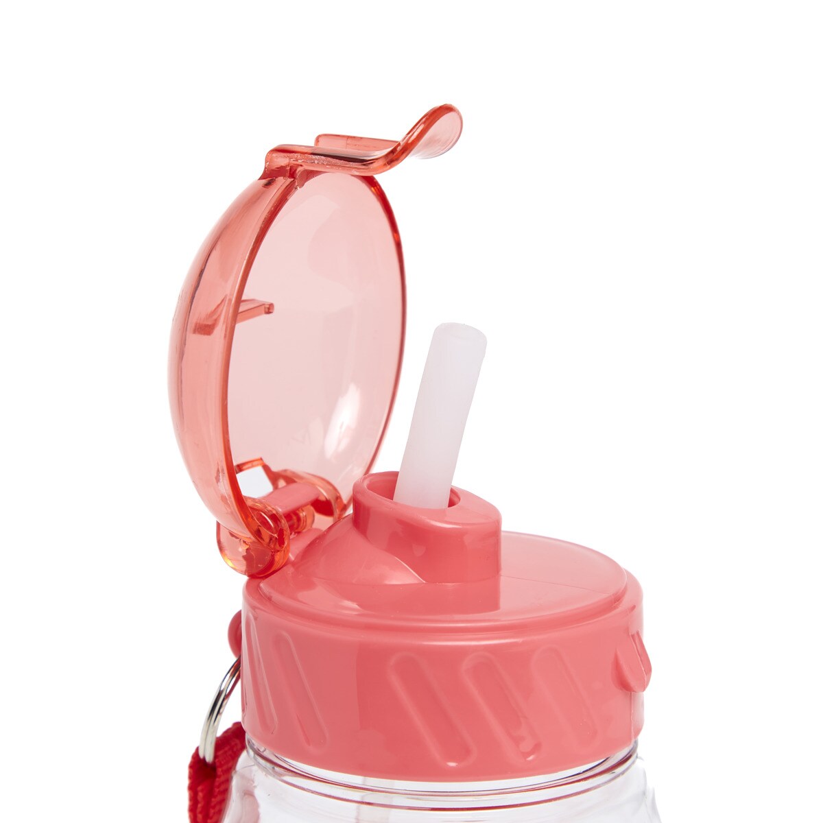 Garrafa para crianças nave espacial com personagem Kids girafa Draeger Salmão-3