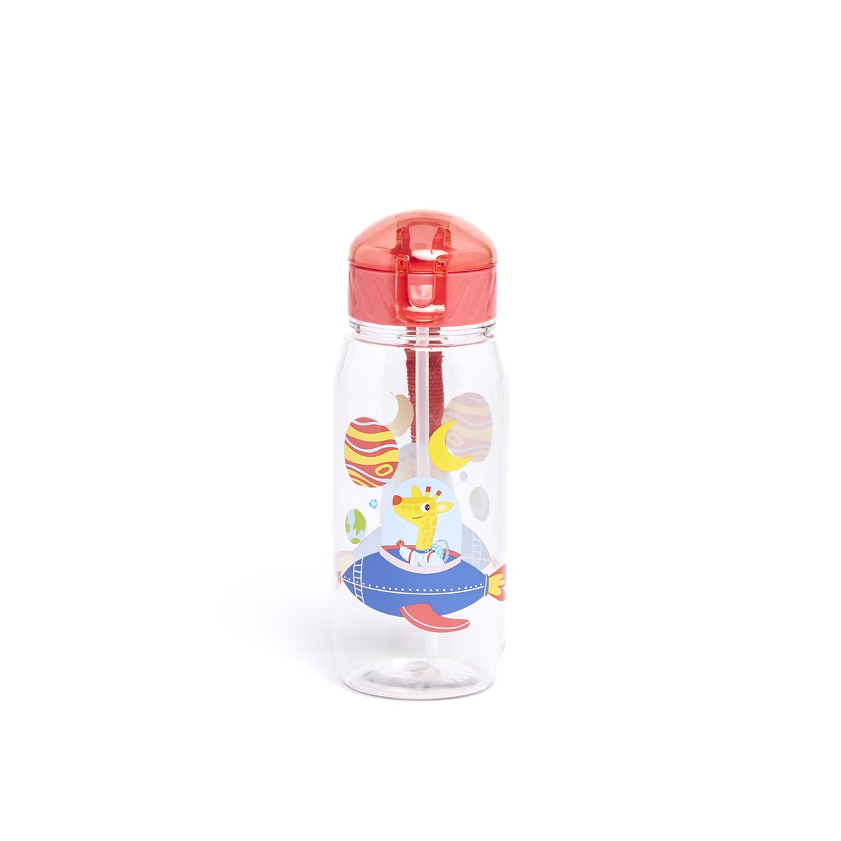 Imagem 0 de Garrafa para crianças nave espacial com personagem Kids girafa Draeger