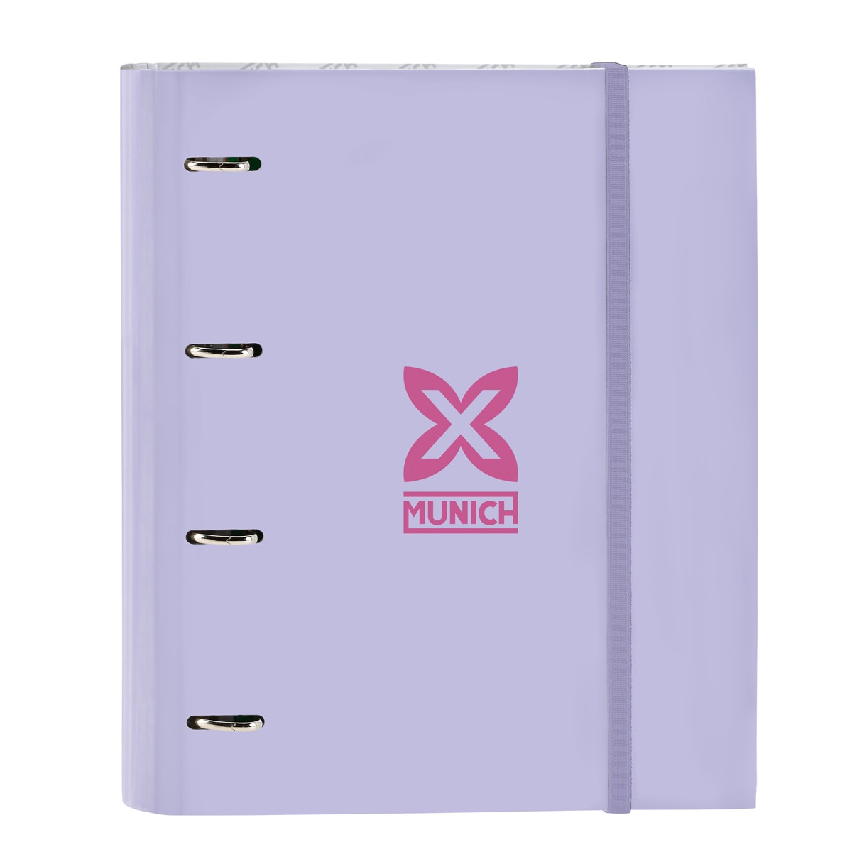 Imagem 0 de Pasta de 4 argolas 35mm com recarga Munique malva