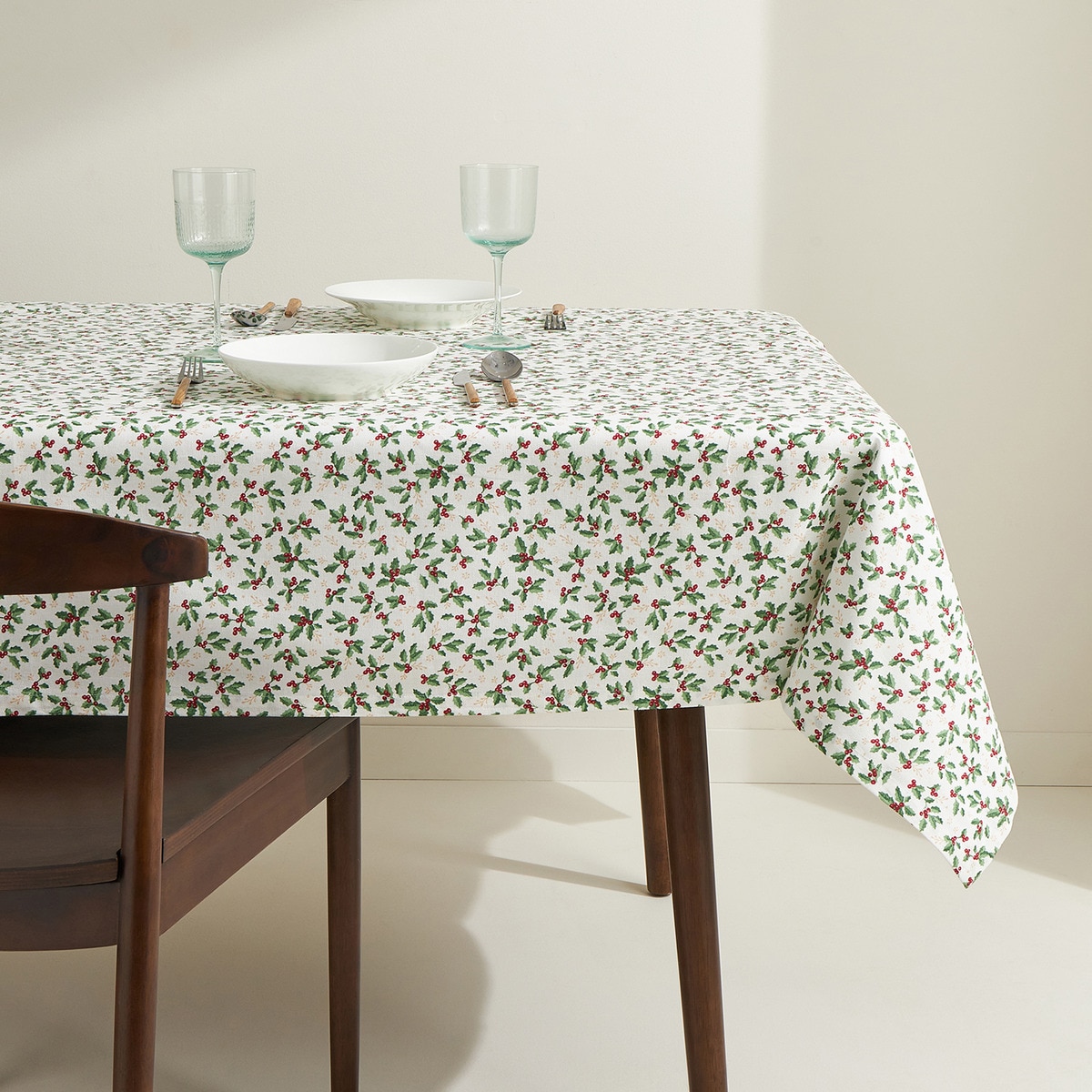 Toalha de Mesa de Algodão Basics Multicolor-1