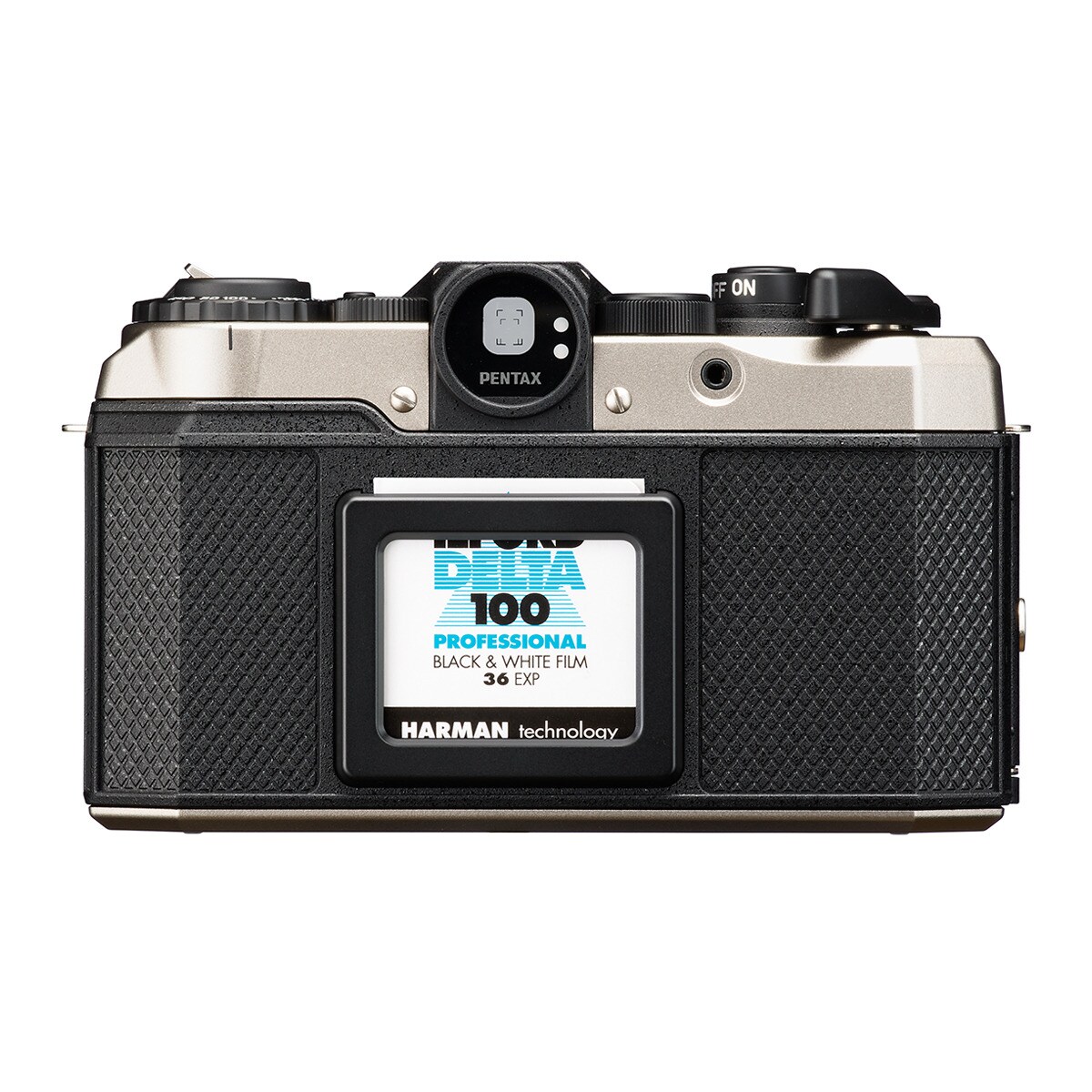Cámara compacta analógica Pentax 17 Negro-5