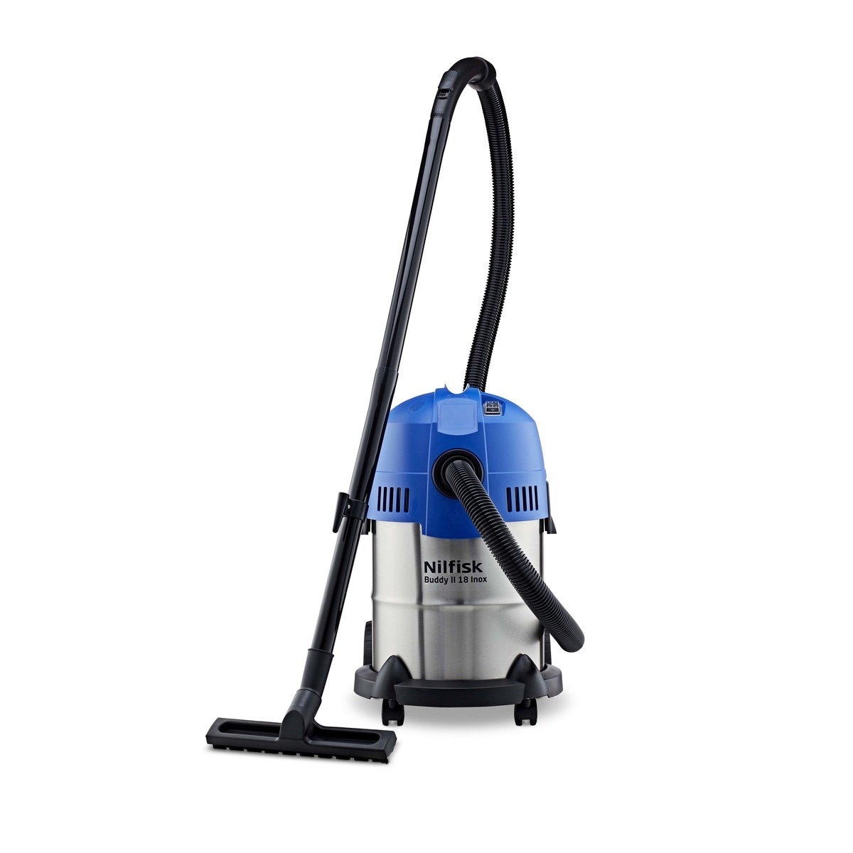 Aspirador Agua/Polvo Buddy II 18 l Inox Inox / Azul-4