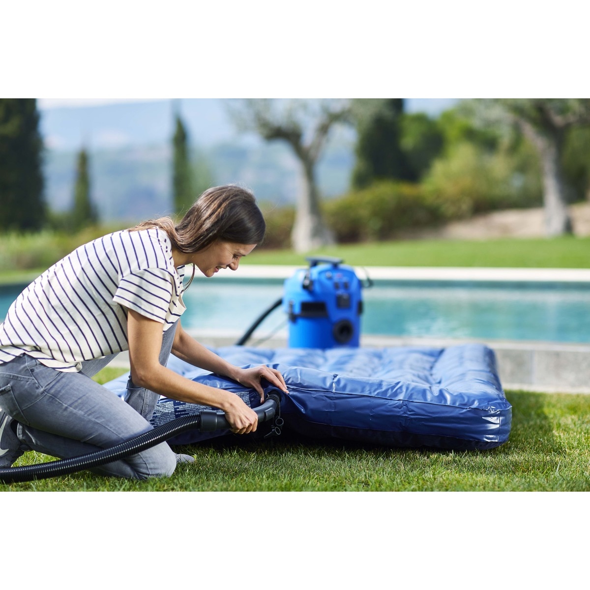 Aspirador Agua/Polvo Multi II 22 l Azul-6