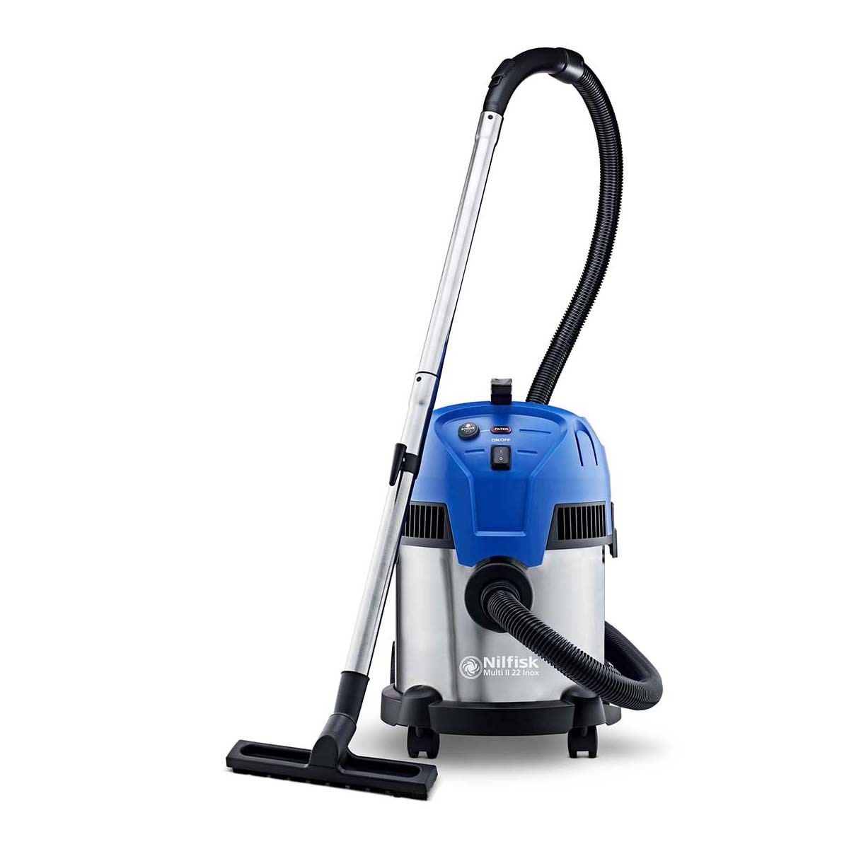 Aspirador Agua/Polvo Multi II 22 l Inox Inox / Azul-1