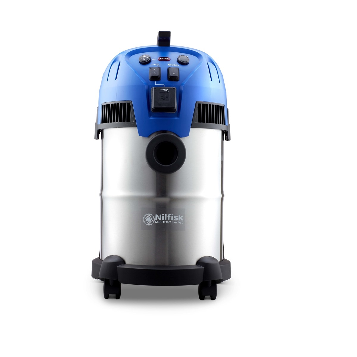 Aspirador Agua/Polvo Multi II 30 l T Inox VSC Inox / Azul-2