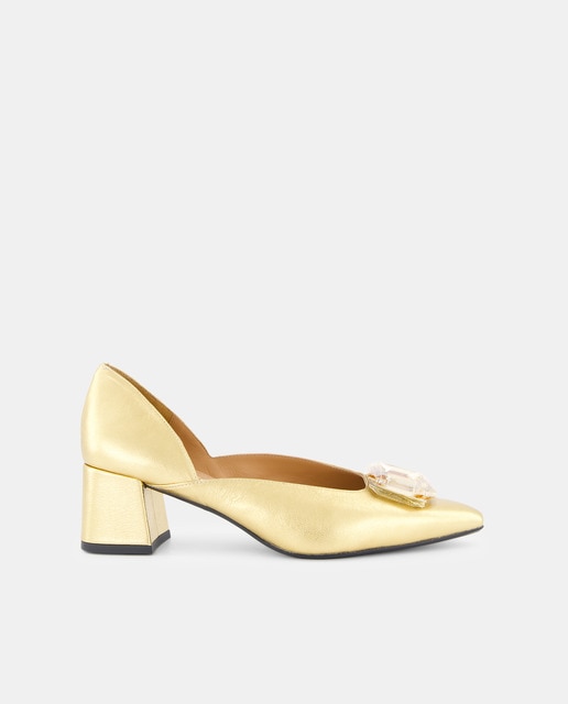 Imagen 0 de Zapatos de tacón de mujer con adorno cristal