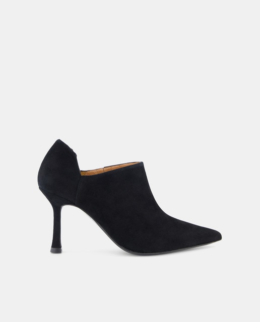 Imagen 0 de Botines de mujer con tacón costado abierto