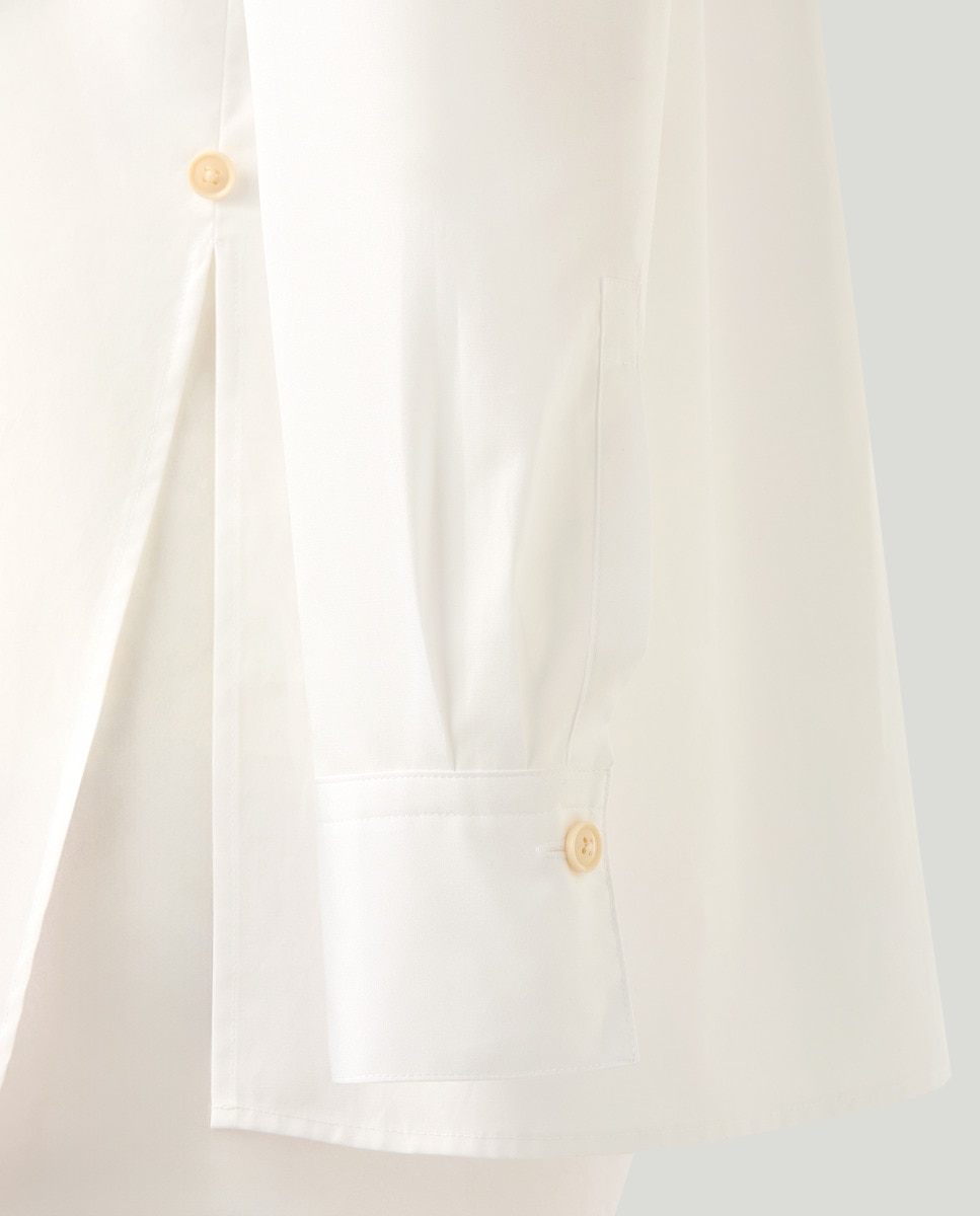 Camisa de algodón Blanco-4