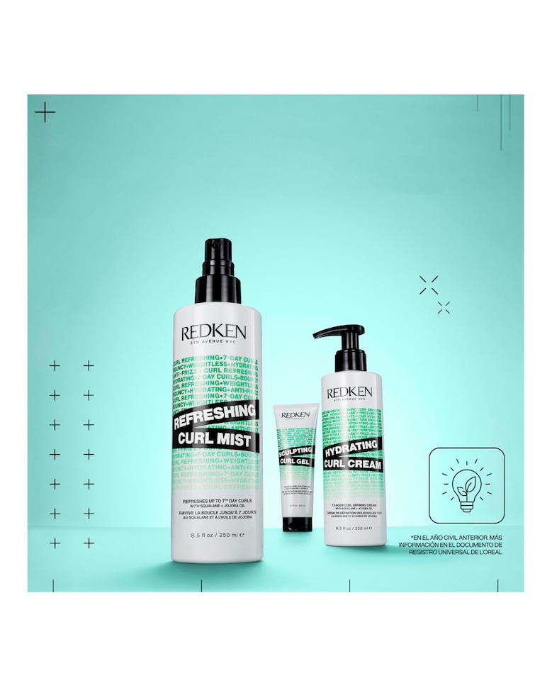 Gel para cabello rizado Sculpting Curl 250 ml Redken 11