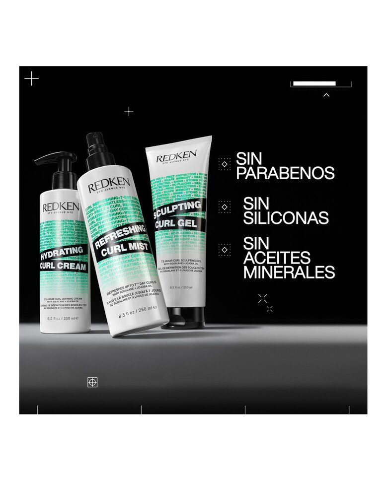 Gel para cabello rizado Sculpting Curl 250 ml Redken 9