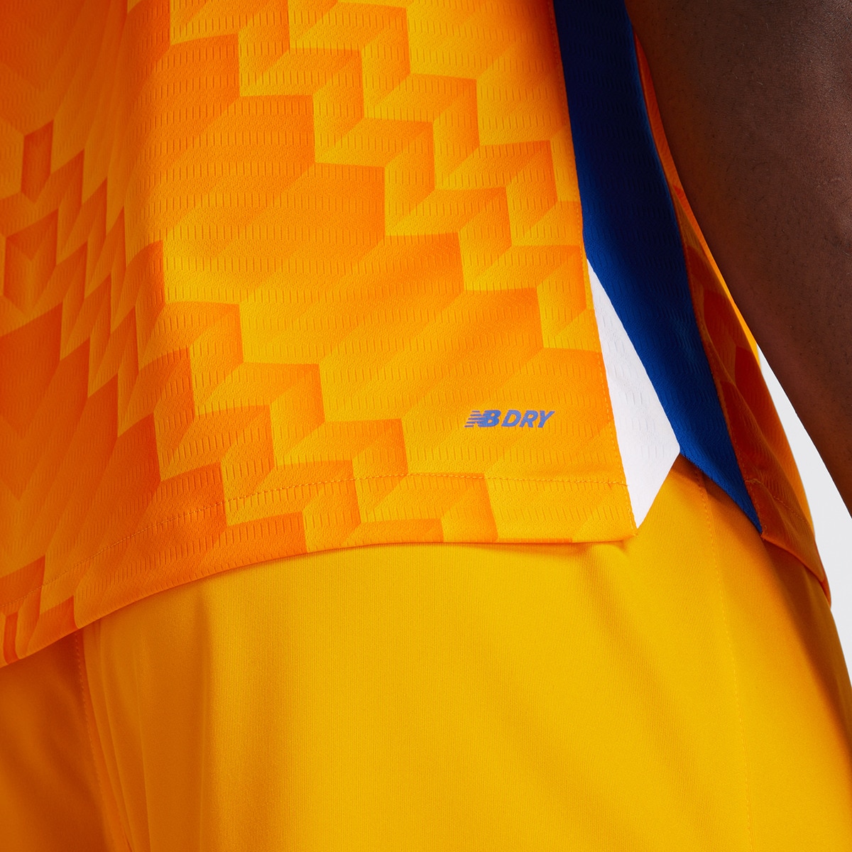 T-shirt de Homem 2.º Equipamento FC Porto 2024-2025 Réplica Laranja / azul marinho-5