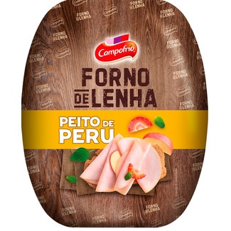 Peito de Peru Assado em Forno de Lenha sem Glúten - Campofrio