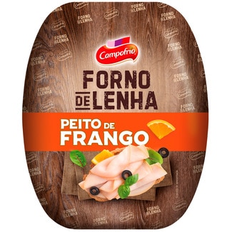 Fiambre de Peito de Frango Assado em Forno de Lenha sem Glúten - Campofrio