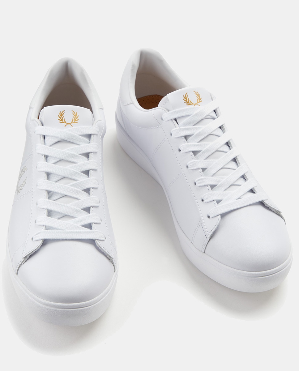 Sapatilhas Spencer Leather Branco-3