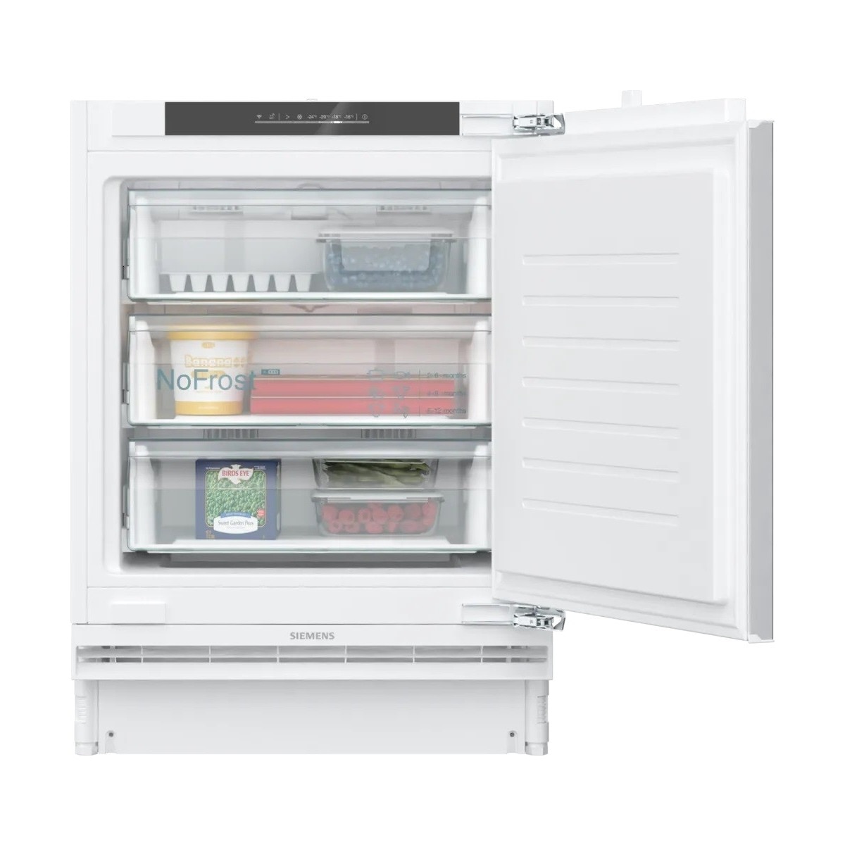 Imagem 0 de Arca Mini Congeladora Vertical Encastrável Siemens iQ500 GU21NADE0 NoFrost de 82 cm - Branco