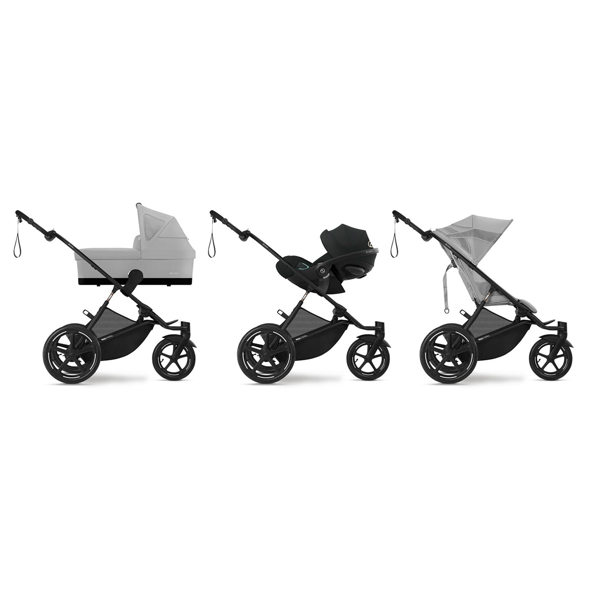 Carrinho de Passeio Avi Spin Cinzento-4