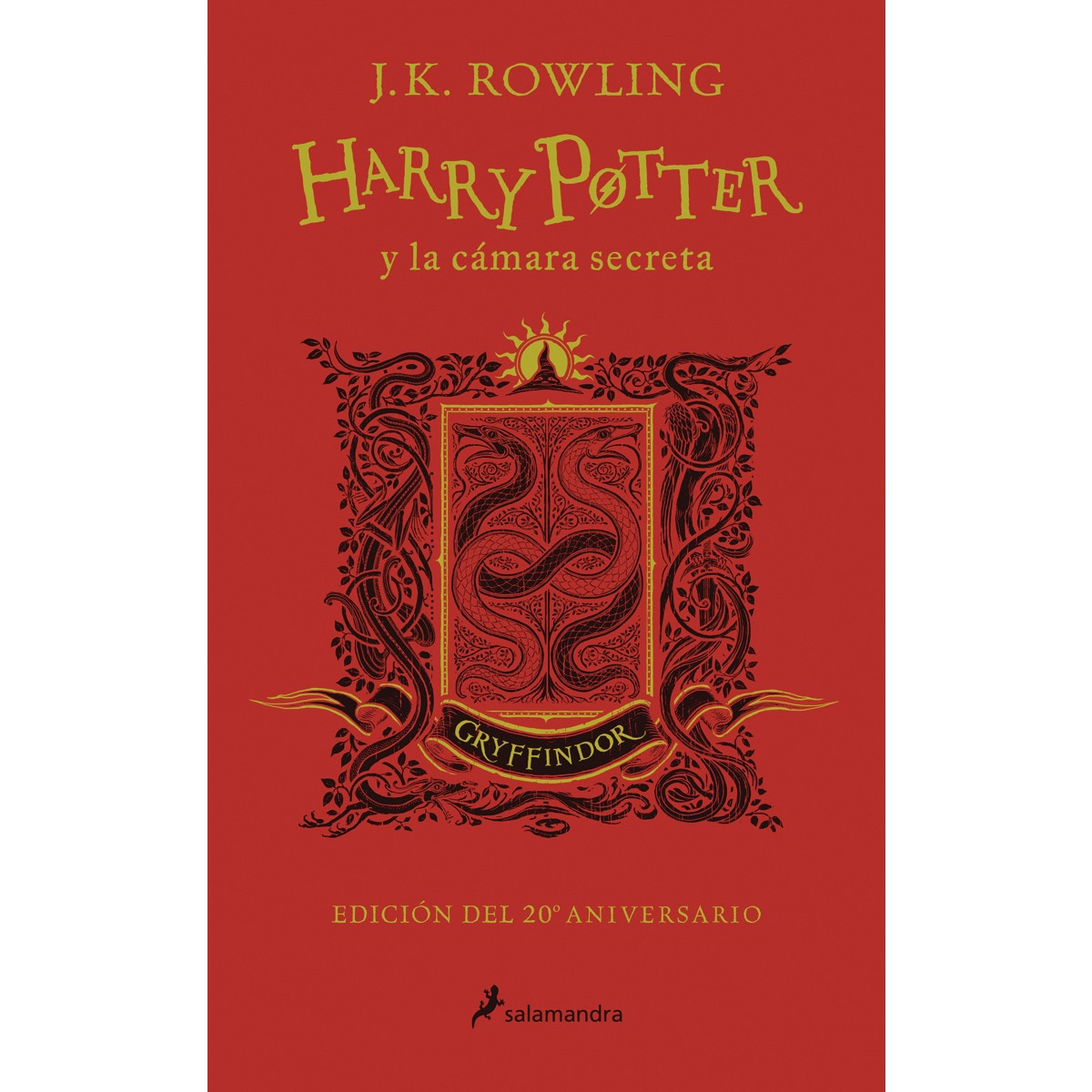 Imagem 0 de Harry Potter y la cámara secreta - Gryffindor (Harry Potter [ediciones de las casas de Hogwarts] 2): Rojo (Capa dura)