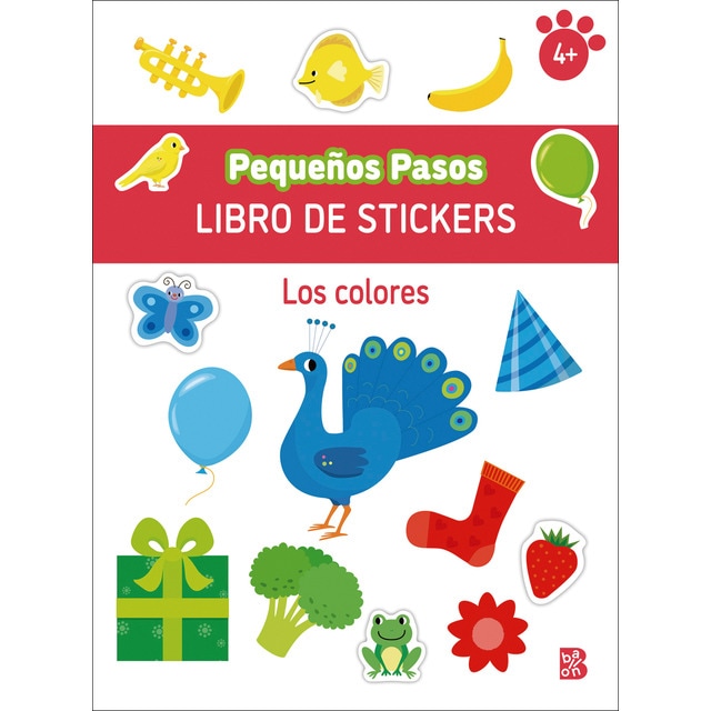 Imagen 0 de PEQUEÑOS PASOS LIBRO DE STICKERS-LOS COLORES  (Tapa blanda)