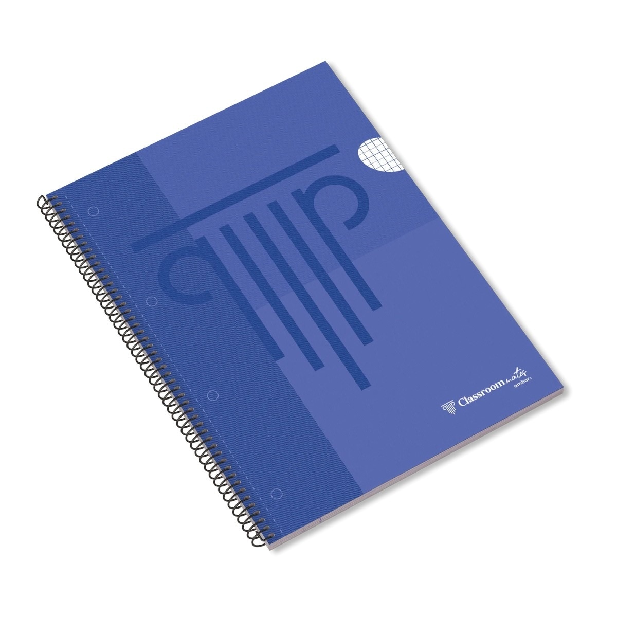 Caderno Esp PP A4 50F 90G ClassroomMates Quadriculado 4