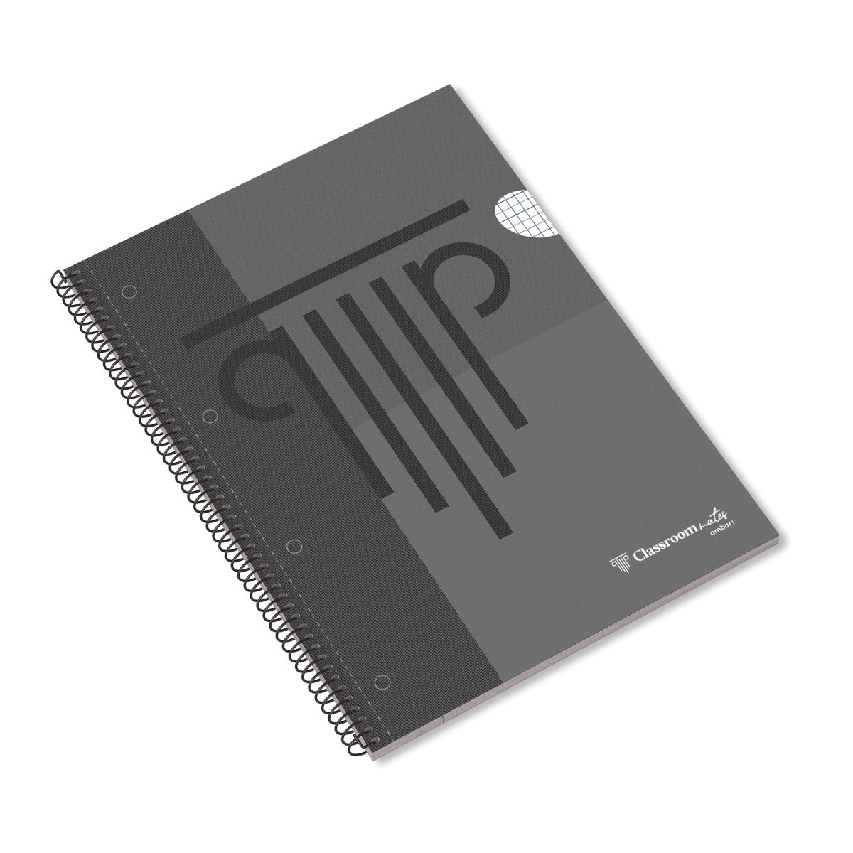Caderno Esp PP A4 50F 90G ClassroomMates Quadriculado 2