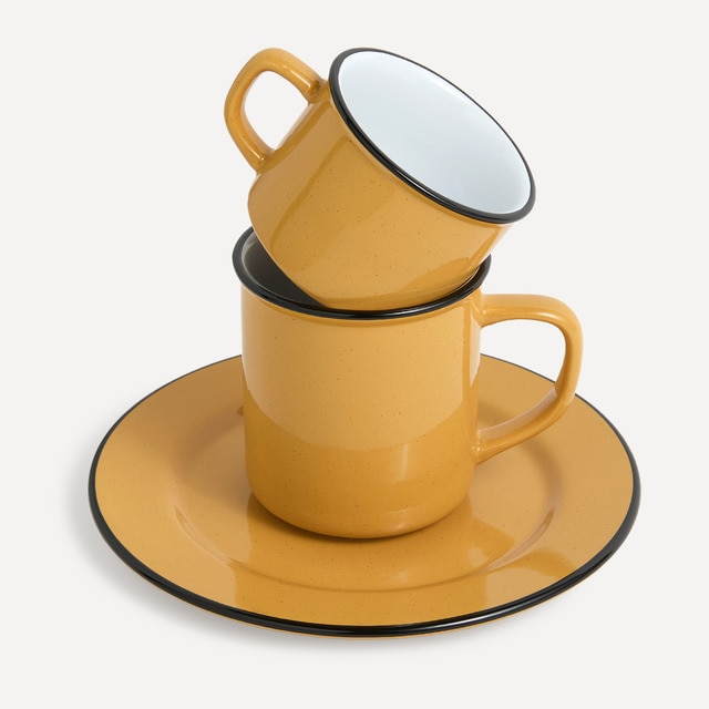 Imagem 0 de Conjunto de Café e Chá Umea Mostarda
