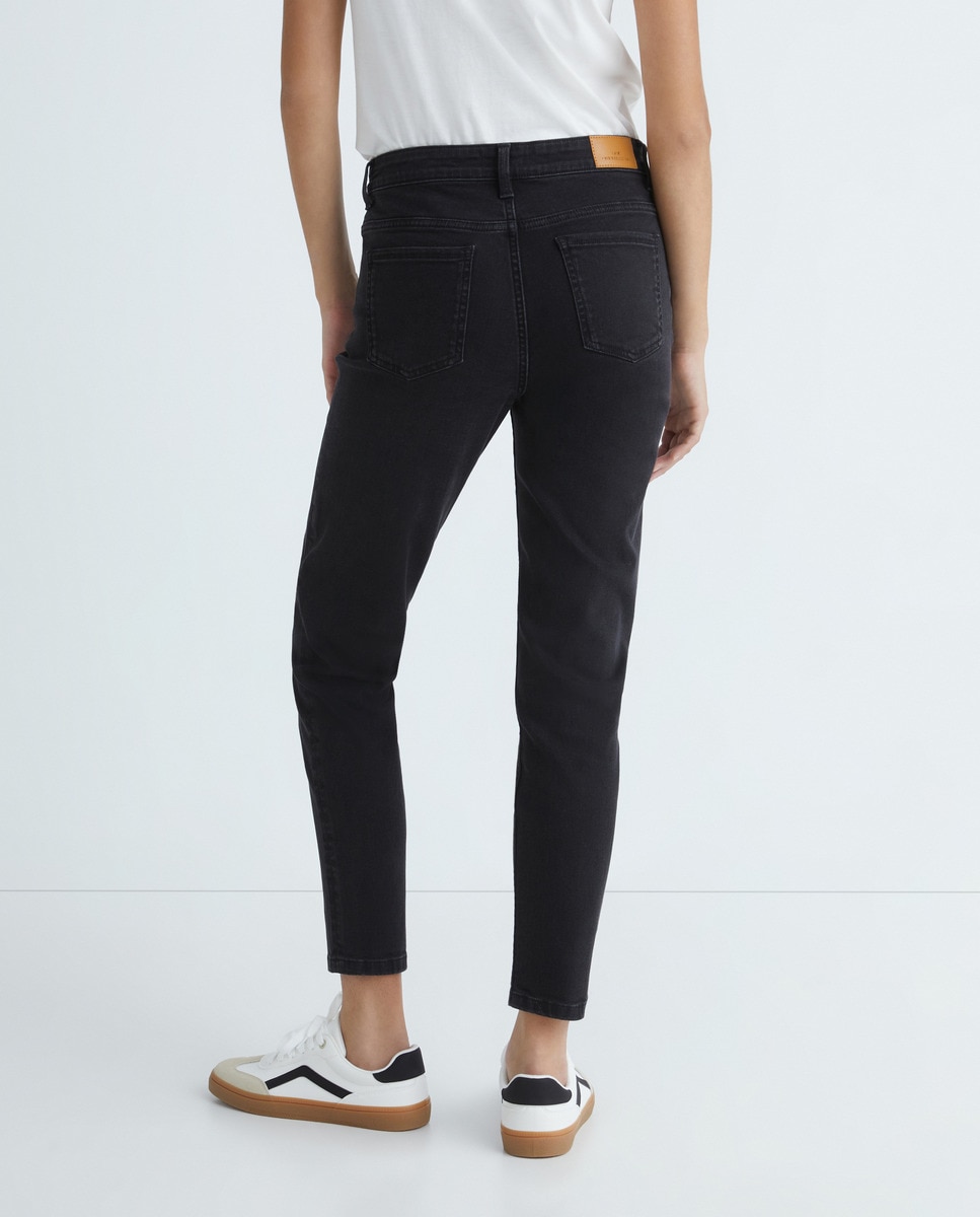 Mezclilla Pantalones Rectos Pantalón Vaquero Mujer El Corte Inglés