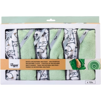 Panos Microfibras Pack 12 unidades - Vigar