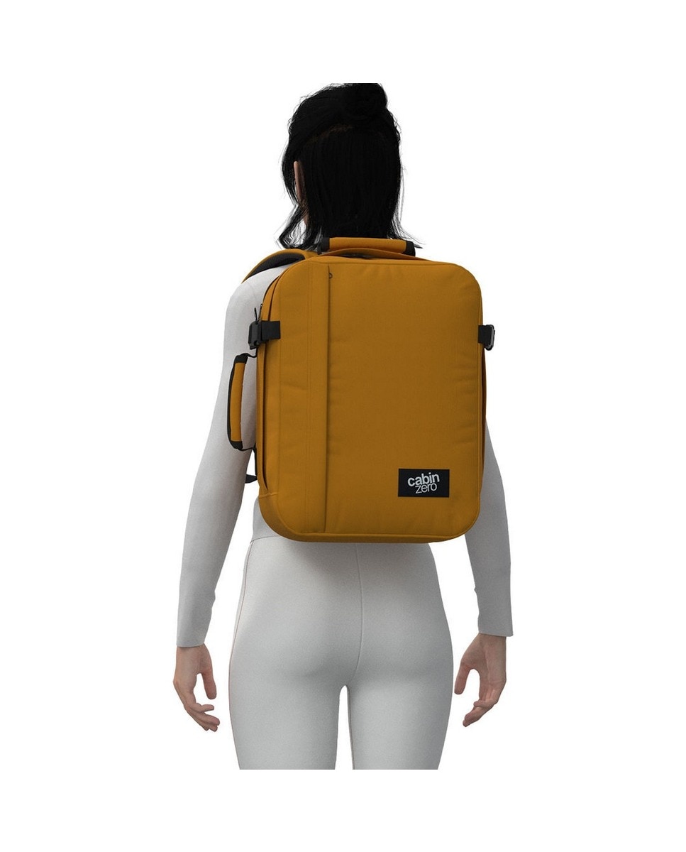 Mochila CabinZero Tech Classic 28L em ORANGE CHILL Laranja-15