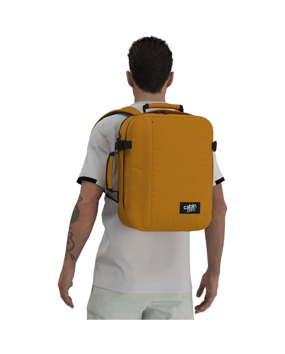 Mochila CabinZero Tech Classic 28L em ORANGE CHILL Laranja-14