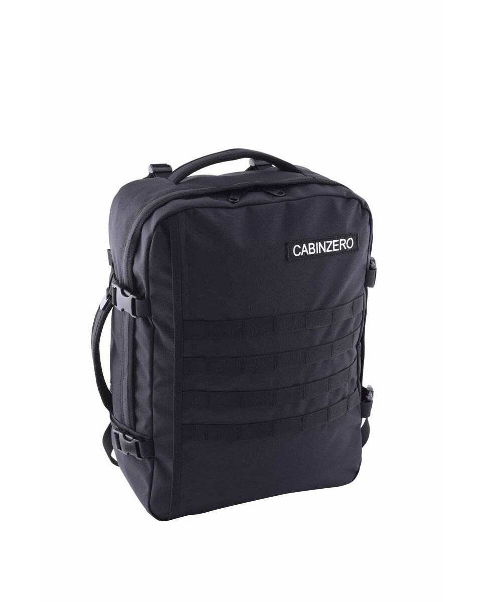 Mochila CabinZero MILITARY 36L em ABSOLUTE BLACK Preto-2