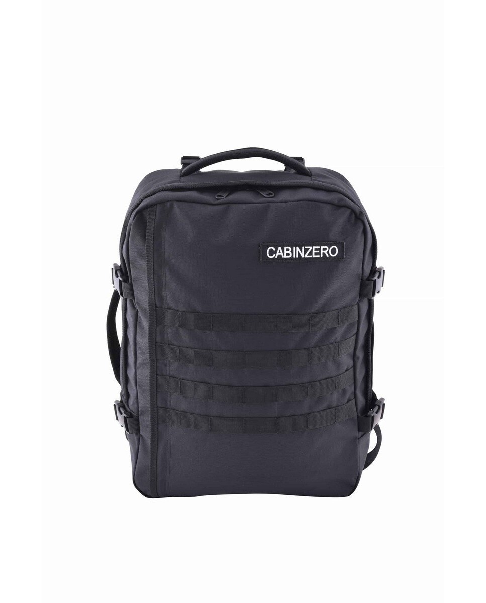 Mochila CabinZero MILITARY 36L em ABSOLUTE BLACK Preto-1