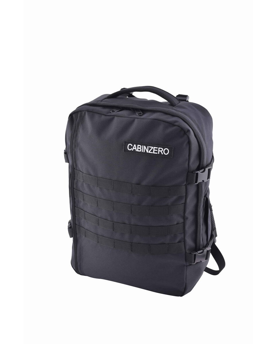 Mochila CabinZero MILITARY 36L em ABSOLUTE BLACK Preto-3