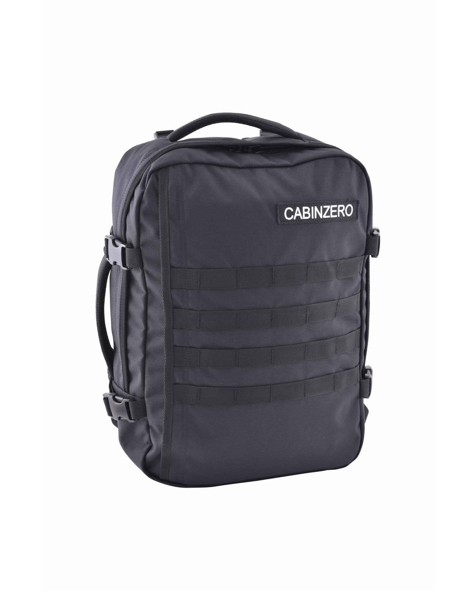 Mochila CabinZero MILITARY 28L em ABSOLUTE BLACK Preto-2