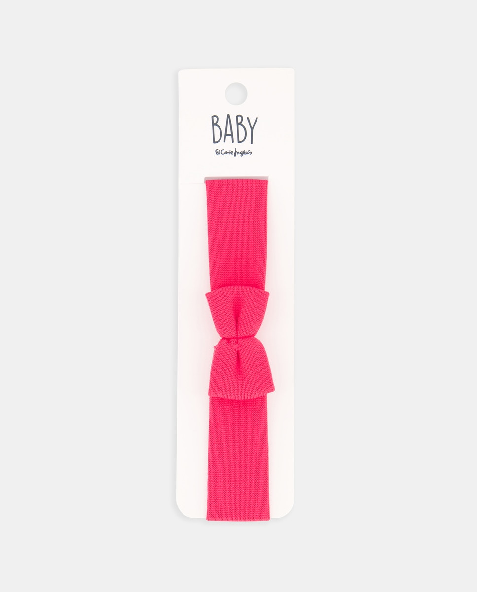 Fita Larga com Laço Rosa-1