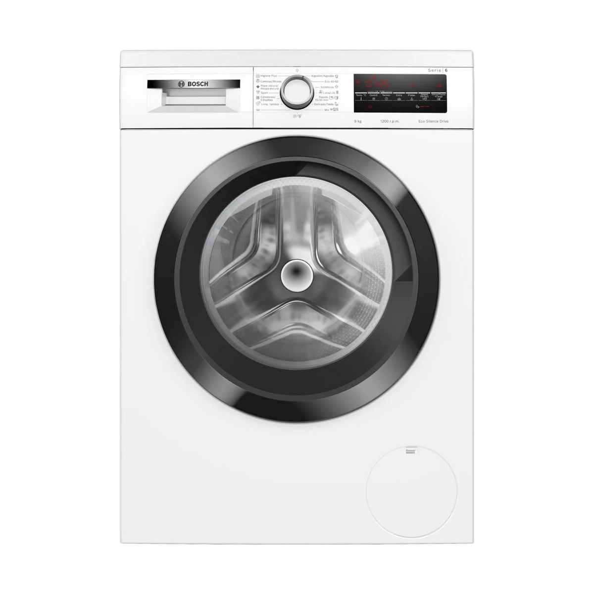 Imagem 0 de Máquina de Lavar Roupa Bosch Serie 6 WUU24T64ES Carga Frontal de 9 kg e 1200 rpm - Branco