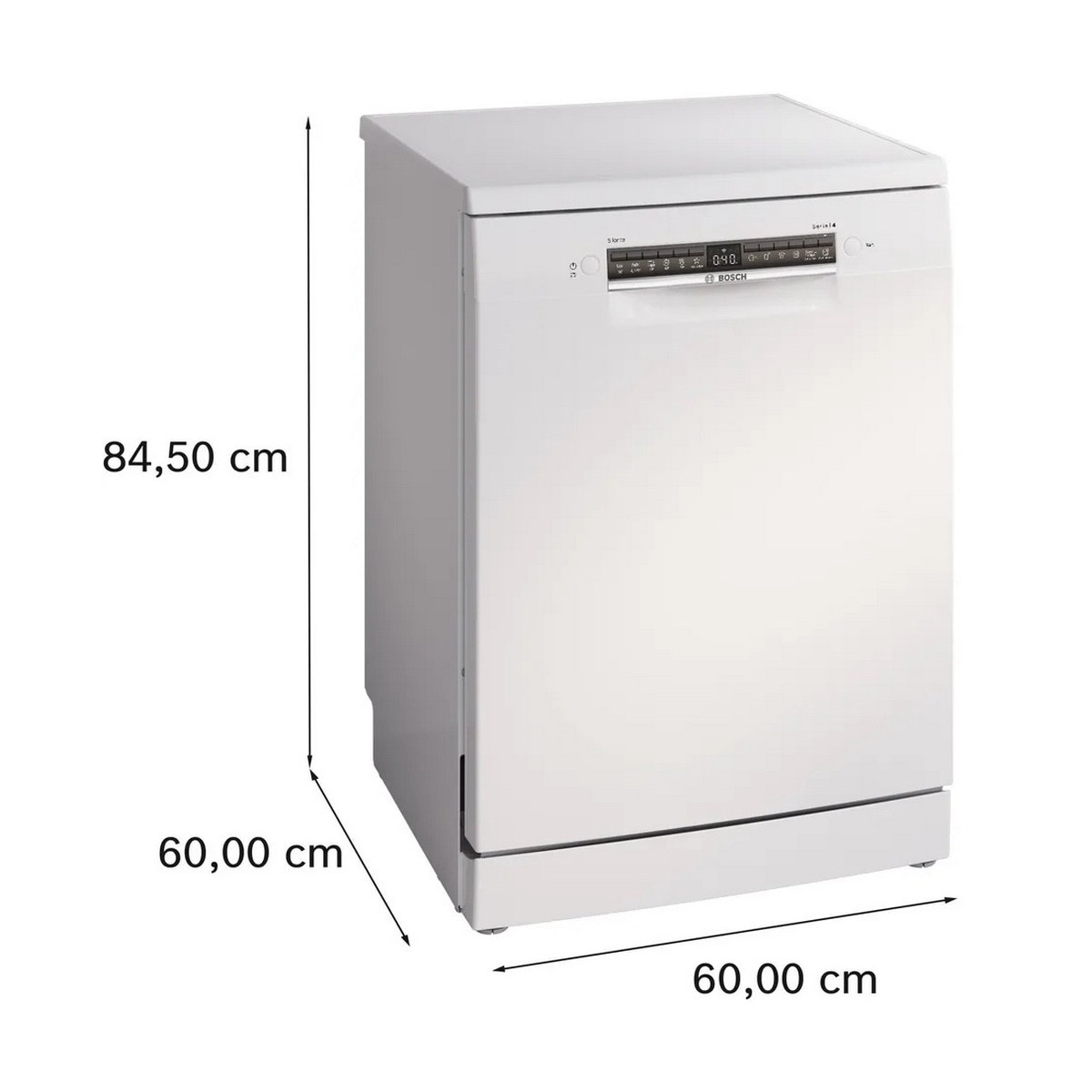 Máquina de Lavar Loiça Bosch Serie 4 SMS4HTW00E de 13 Conjuntos e de 60 cm - Branco Branco-3