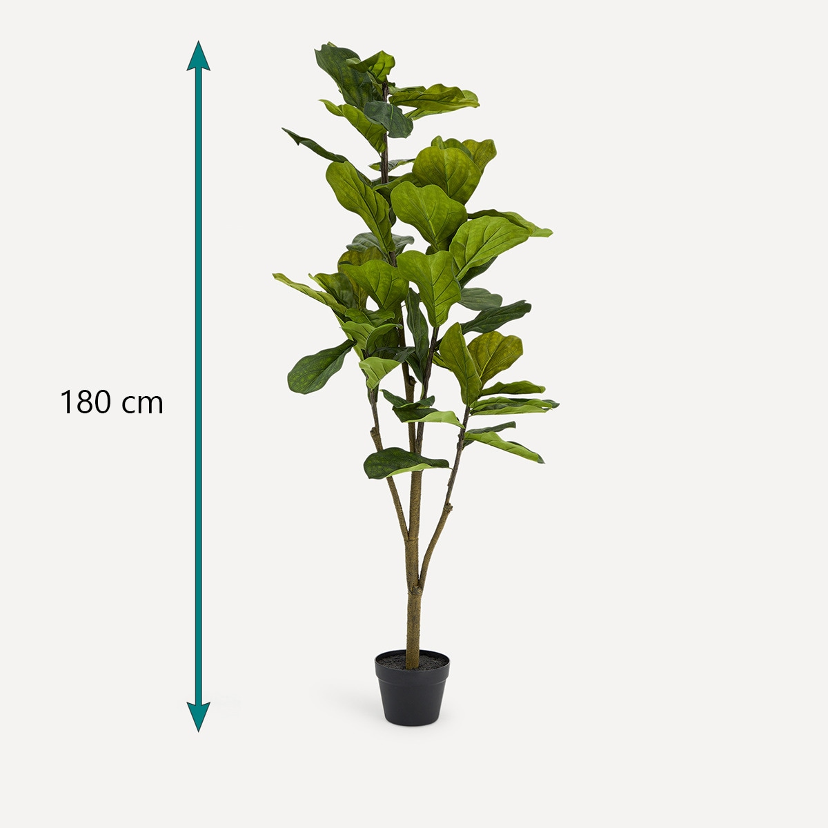 Árvore Artificial Ficus Lyrata - 180 cm Verde-5