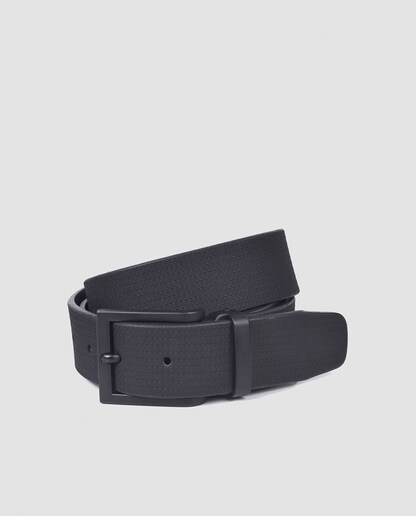 Imagem 0 de Cinto Raso Gravado com Fivela Metálica