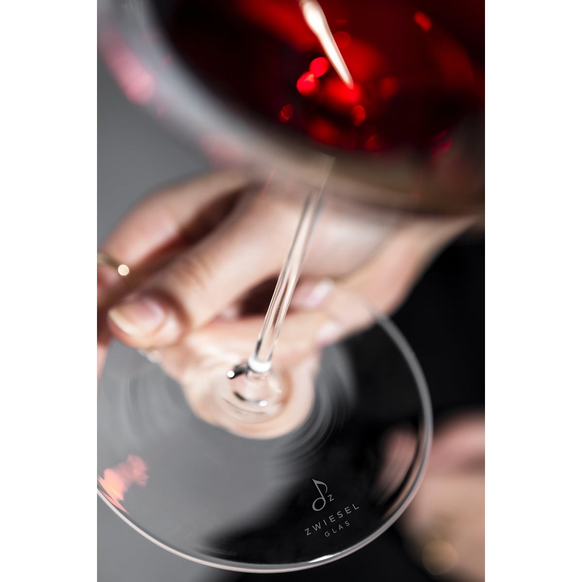 Conjunto de 2 Copos de Vinho Bordéus Duo Transparente-3