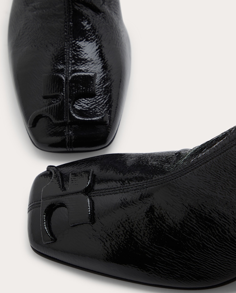 Botas Reedition de vinilo Negro-5