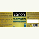 Vitamin D3+K2 can 90 capsules