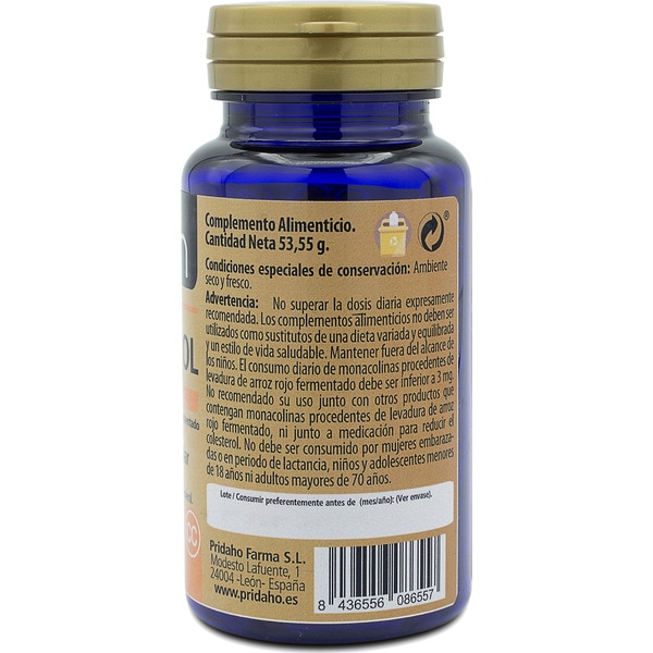 Cholesterin mit Berberin + fermentierter roter Reishefe Topf 90 Kapseln