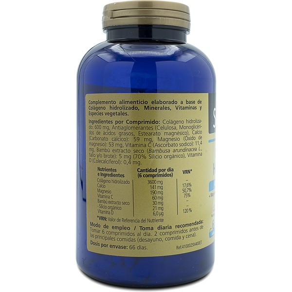 Hydrolisiertes Kollagen + Magnesium + Calcium + organisches Silizium + Vitamin C und D Topf 400 Tabletten