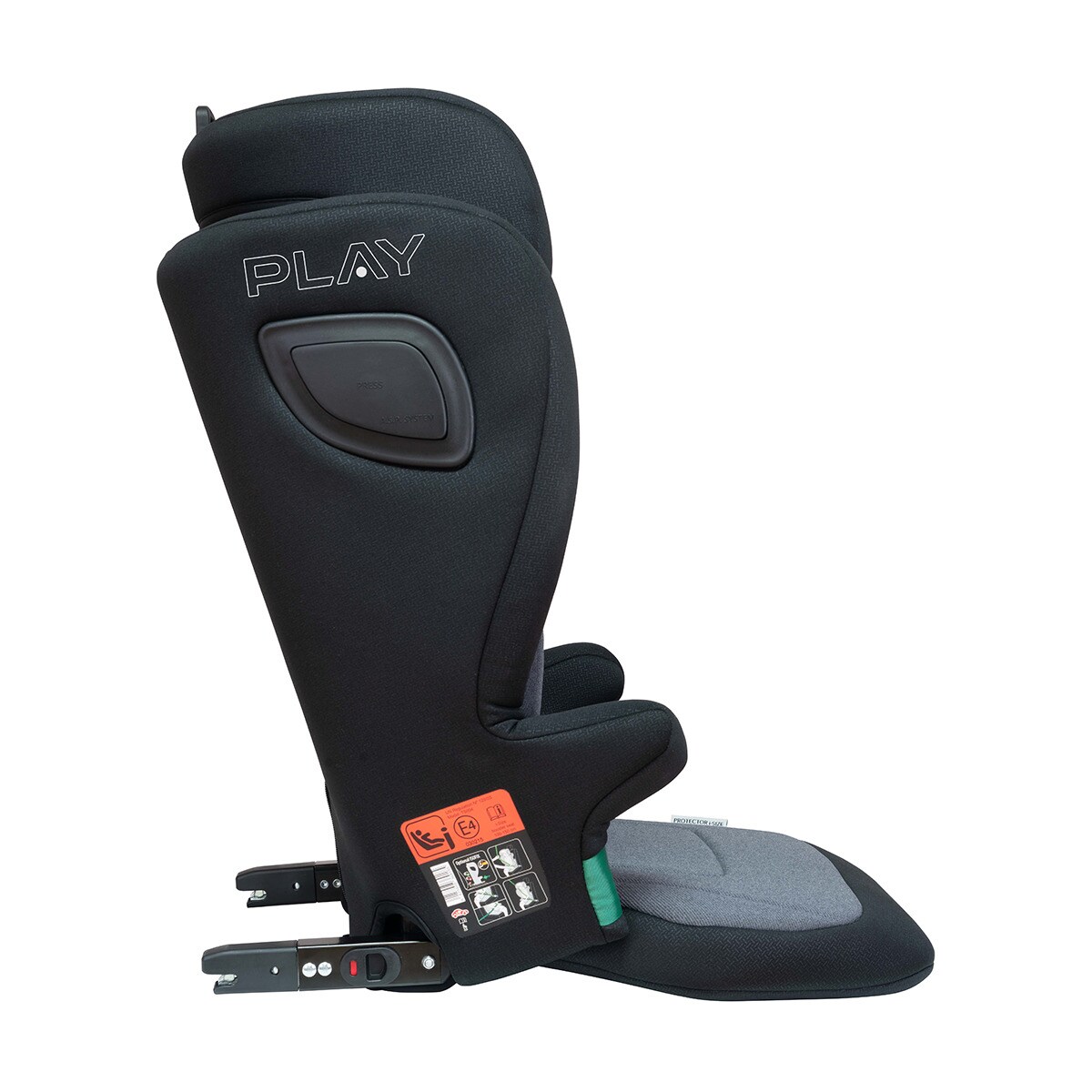 Silla de coche Protector I-Size (100-150cm) Negro-3
