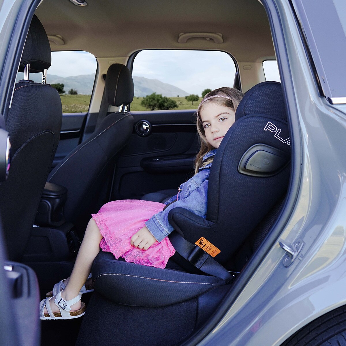 Silla de coche Protector I-Size (100-150cm) Negro-17