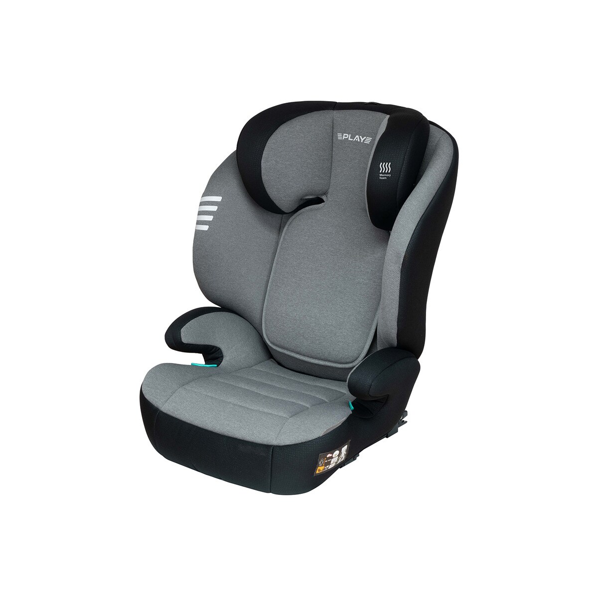 Silla de coche Two I-Size (100-150cm) Gris-1