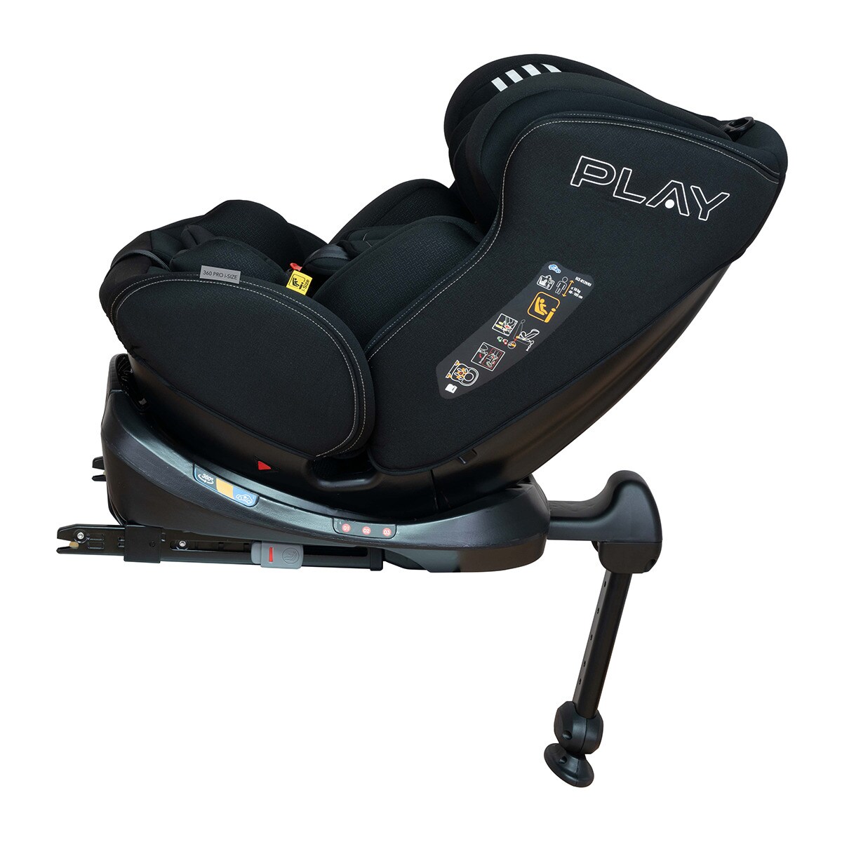 Silla de coche evolutiva 360 Pro I-Size (40-150cm) Negro-4