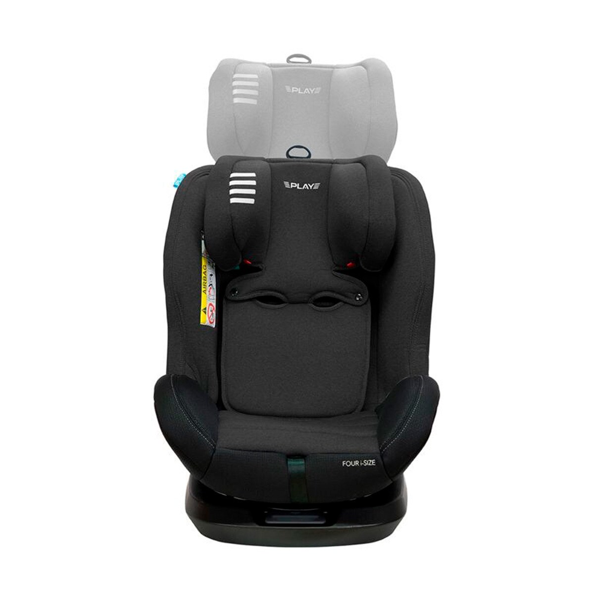 Silla de coche evolutiva Four I-Size (40-135cm) Negro-5